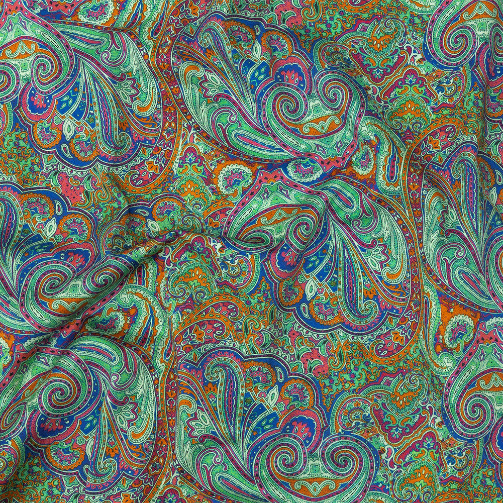 Mood Exclusive Katydid Curling Convolutions Stretch Cotton Sateen