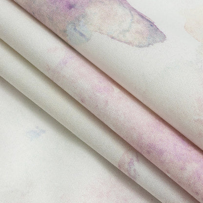 Mood Exclusive Angel Wing and Blue Blush Celestial Radiance Stretch Cotton Sateen Folded