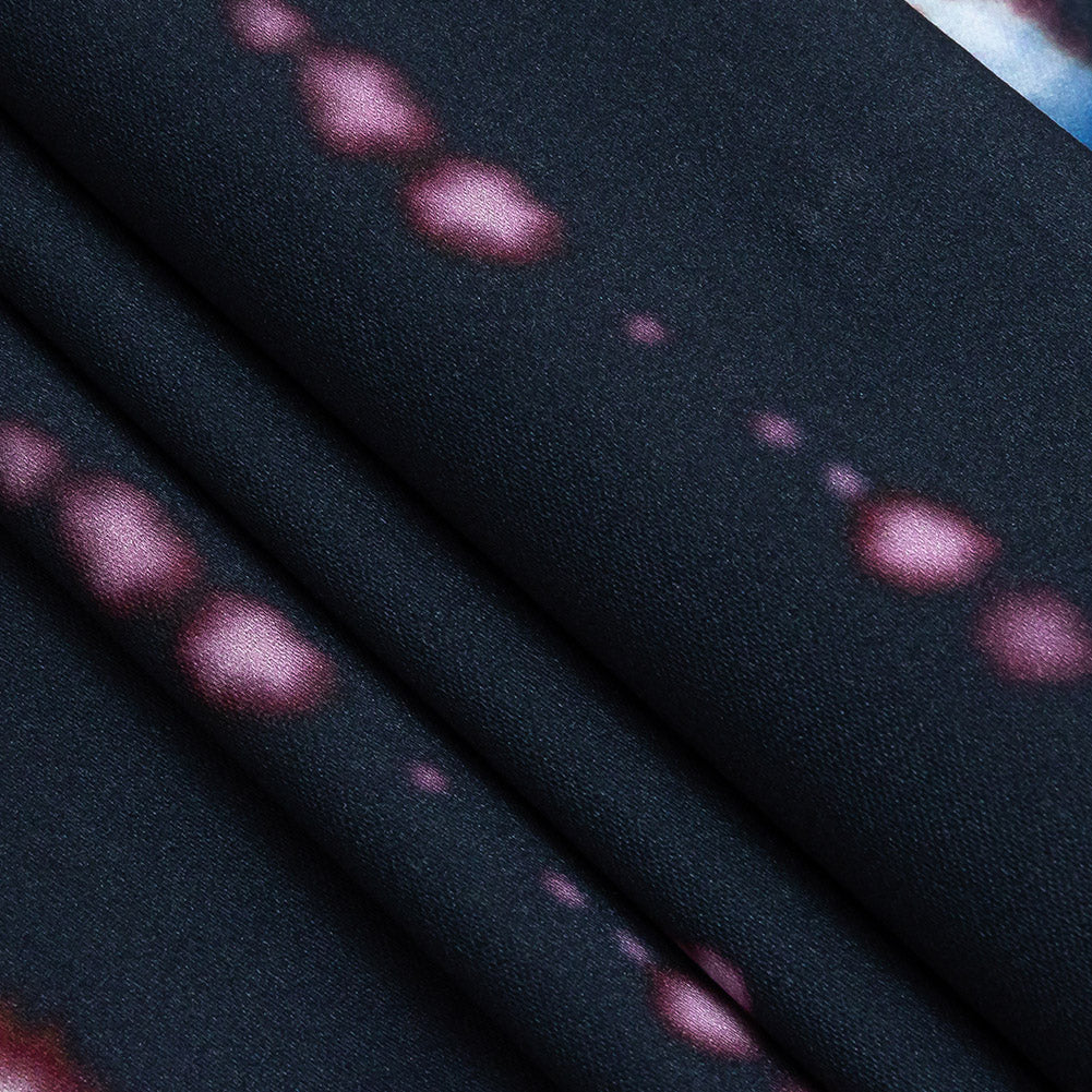 Mood Exclusive Parisian Night Nebulous Luminescence Stretch Cotton Sateen Folded