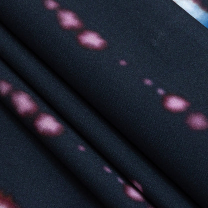 Mood Exclusive Parisian Night Nebulous Luminescence Stretch Cotton Sateen Folded
