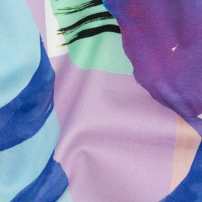 Mood Exclusive Winsome Orchid Purple Haze Stretch Cotton Sateen Detail