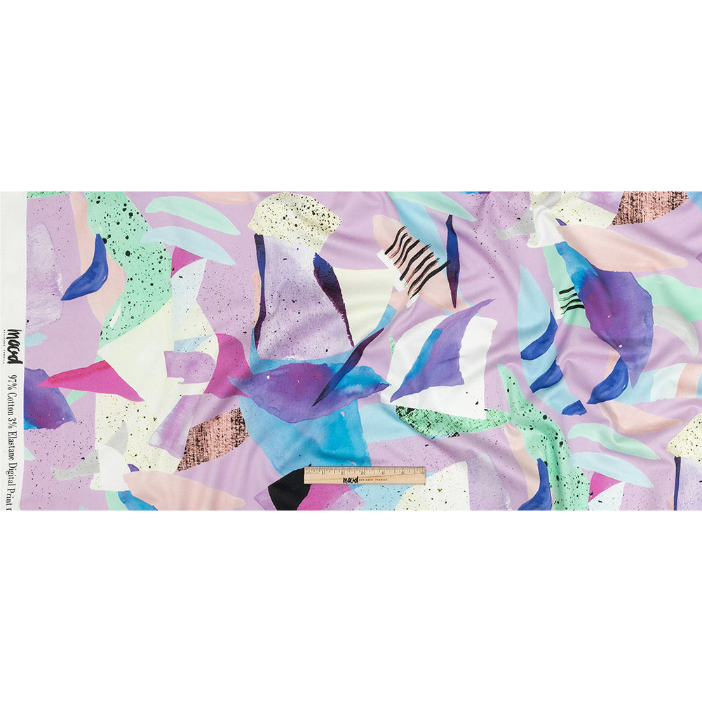 Mood Exclusive Winsome Orchid Purple Haze Stretch Cotton Sateen Full