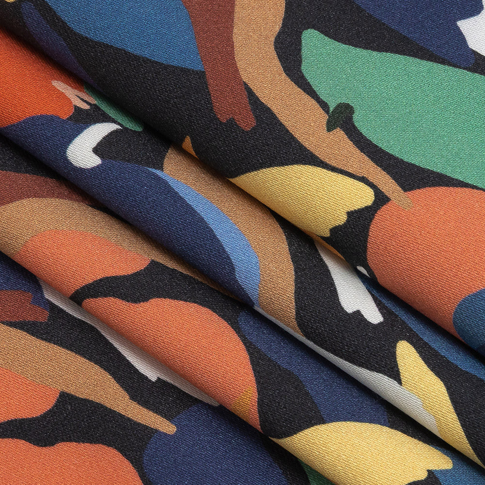 Mood Exclusive Passerine Pigmentation Stretch Cotton Sateen Folded