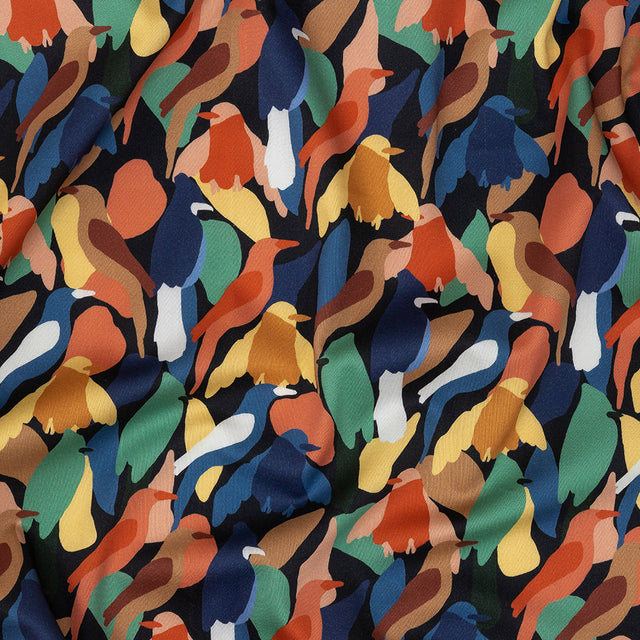 Mood Exclusive Passerine Pigmentation Stretch Cotton Sateen