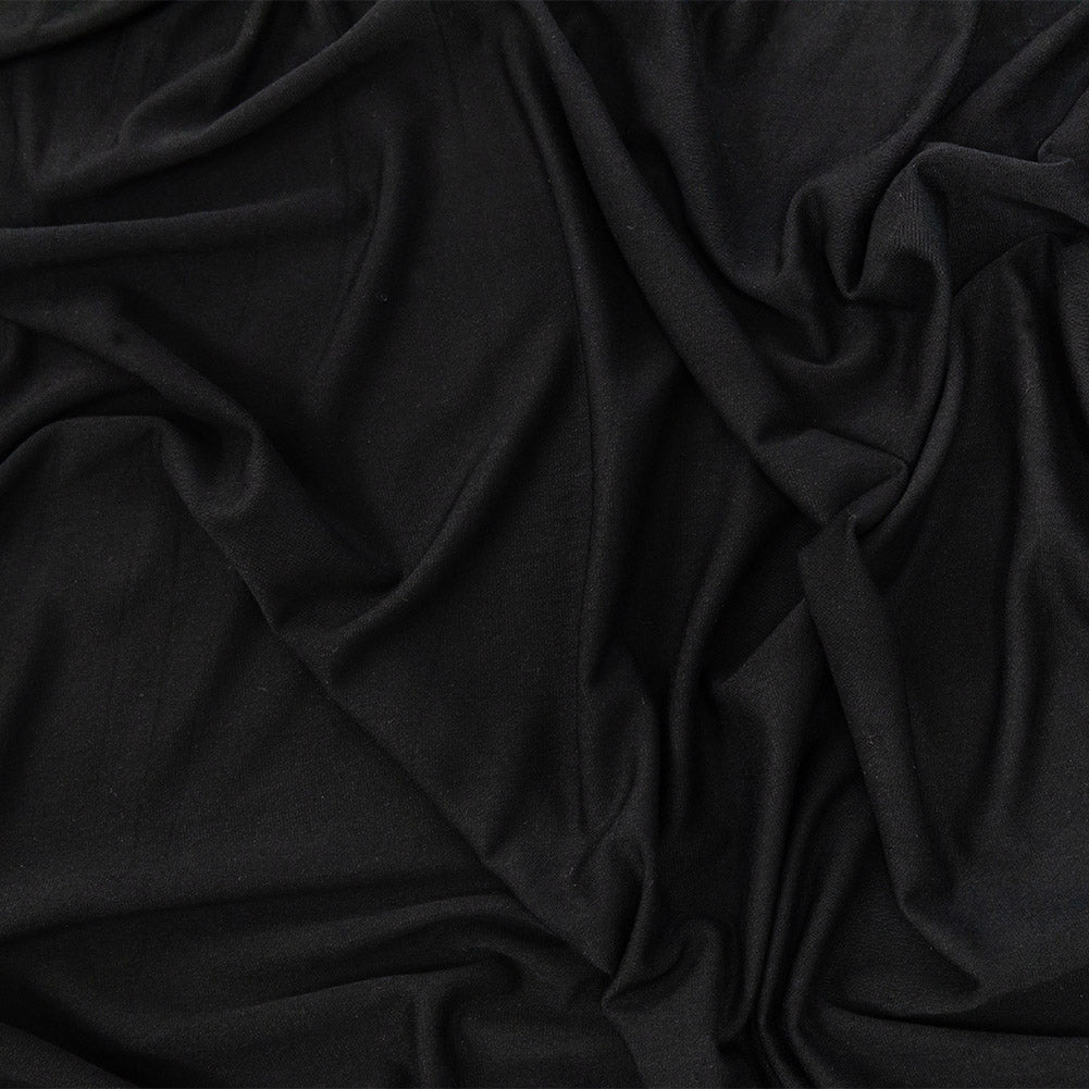 Ultra-Soft Rayon Jersey - Black - Cyrus Collection