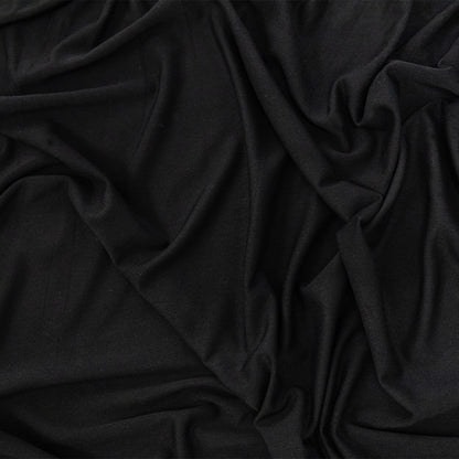 Ultra-Soft Rayon Jersey - Black - Cyrus Collection