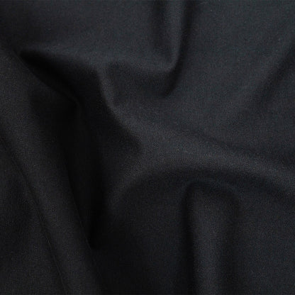 Midnight Navy Stretch Cotton Twill