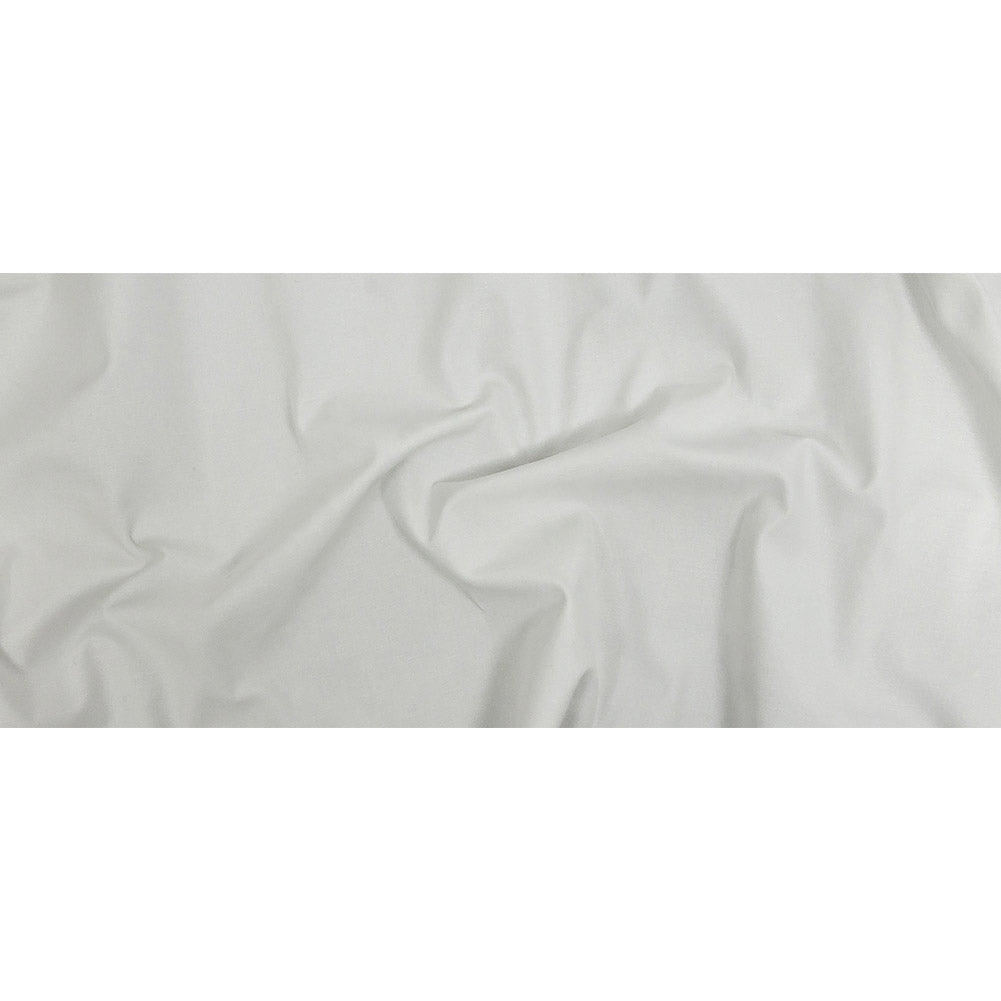 White Stretch Cotton Twill Full