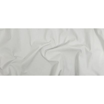 White Stretch Cotton Twill Full