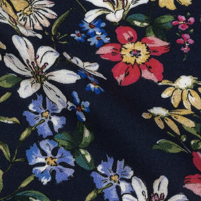 Mood Exclusive Black Iris Midnight Garden Viscose Twill Detail