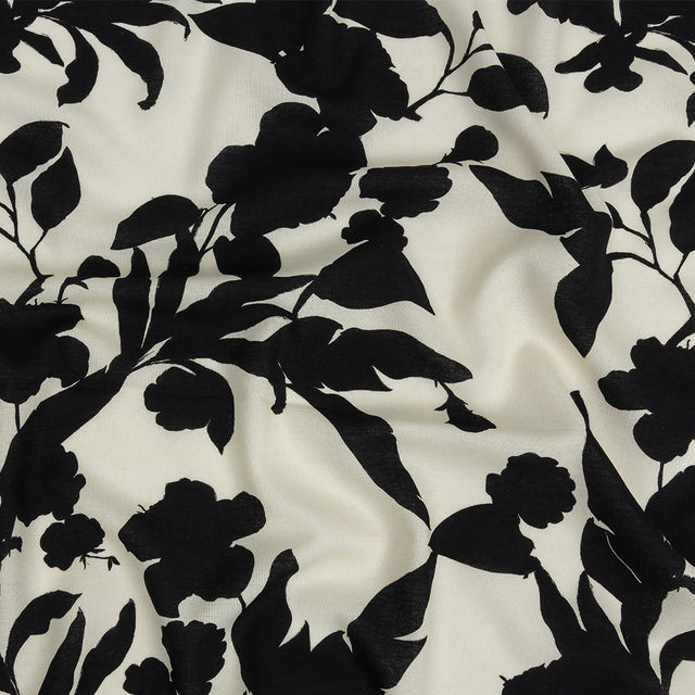 Mood Exclusive Backlit Blossoms Sustainable Viscose and Linen Woven