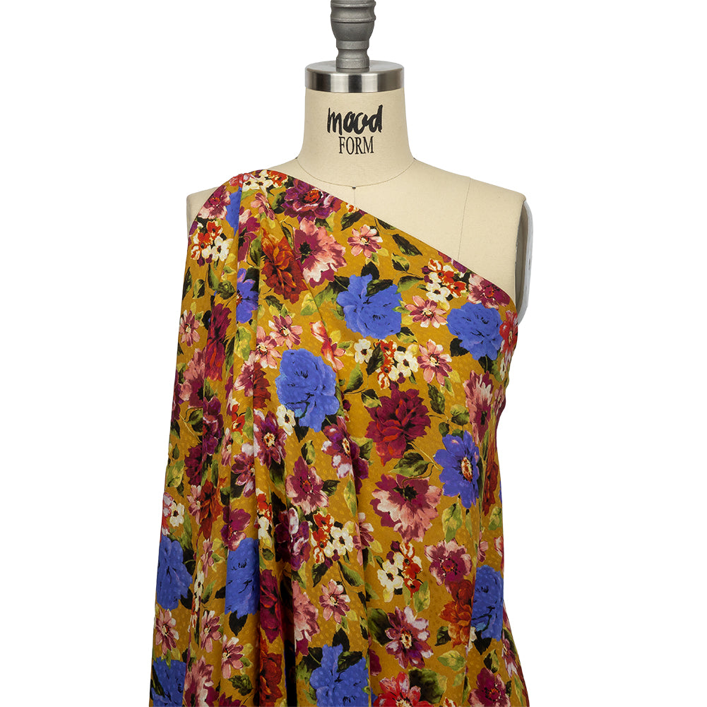 Mood Exclusive Fervent Floristry Spotted Viscose Jacquard Drape