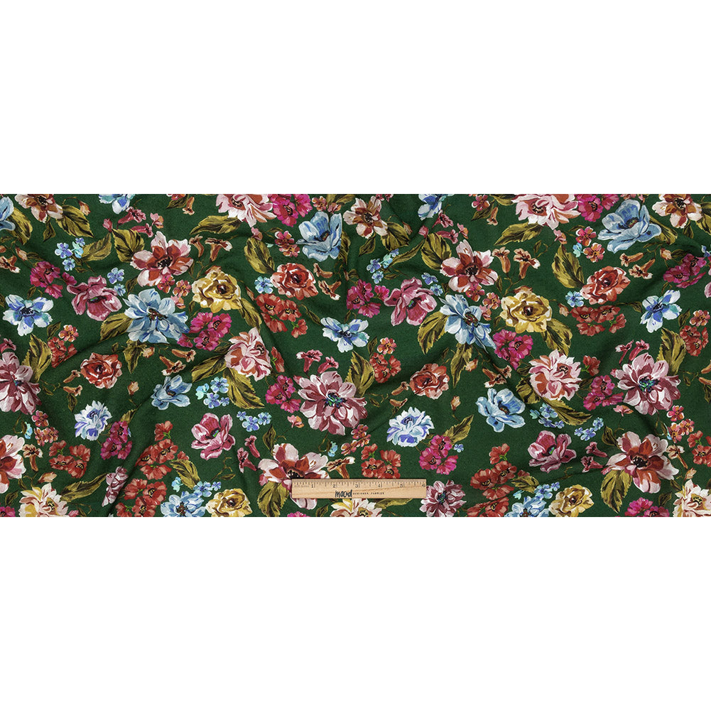 Mood Exclusive Emerald Inflorescent Wonderwork Spotted Viscose Jacquard Full