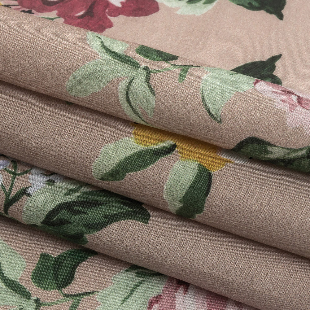 Mood Exclusive Blossoming Blush Tencel Twill Folded