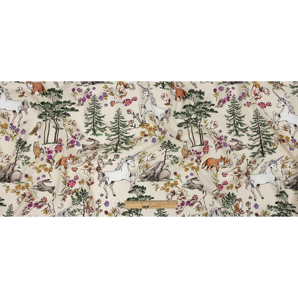 Mood Exclusive Ecru Wildwood Enchantments Viscose Twill Full