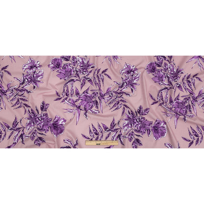Cotton Poplin Print - Purple Floral - Mood Exclusive Seaside Serenity Full