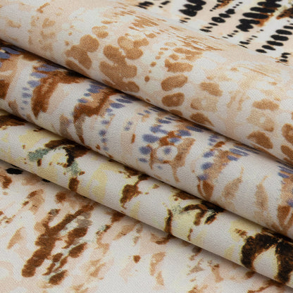 Mood Exclusive Snaking Symmetries Stretch Cotton Sateen Folded