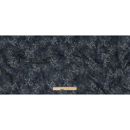 Mood Exclusive Navy Windswept Fields Stretch Cotton Sateen Full