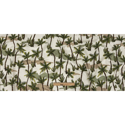 Mood Exclusive Ivory Island Oasis Stretch Cotton Sateen Folded