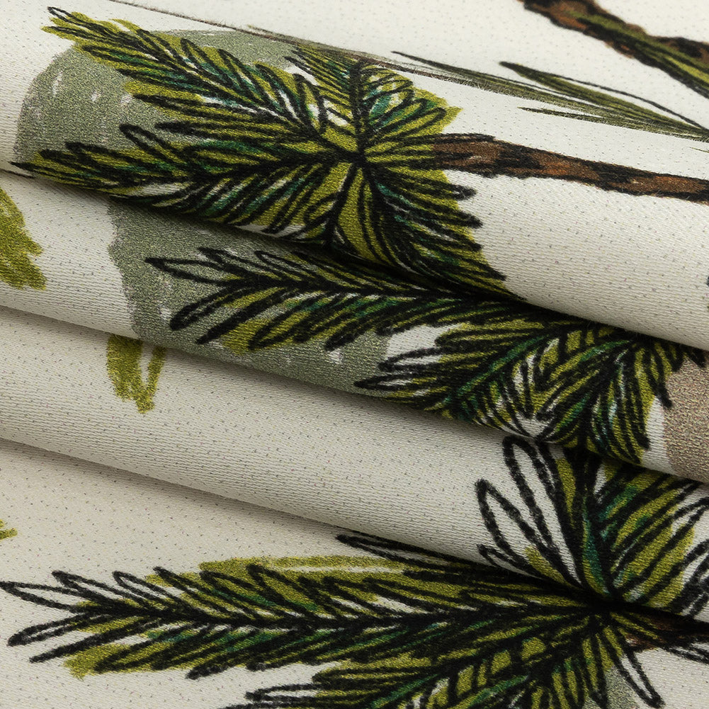 Mood Exclusive Ivory Island Oasis Stretch Cotton Sateen Detail