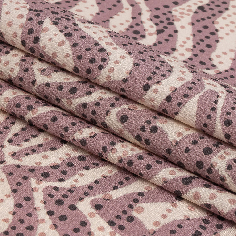 Mood Exclusive Spotted in Stripes Stretch Cotton Sateen Folded