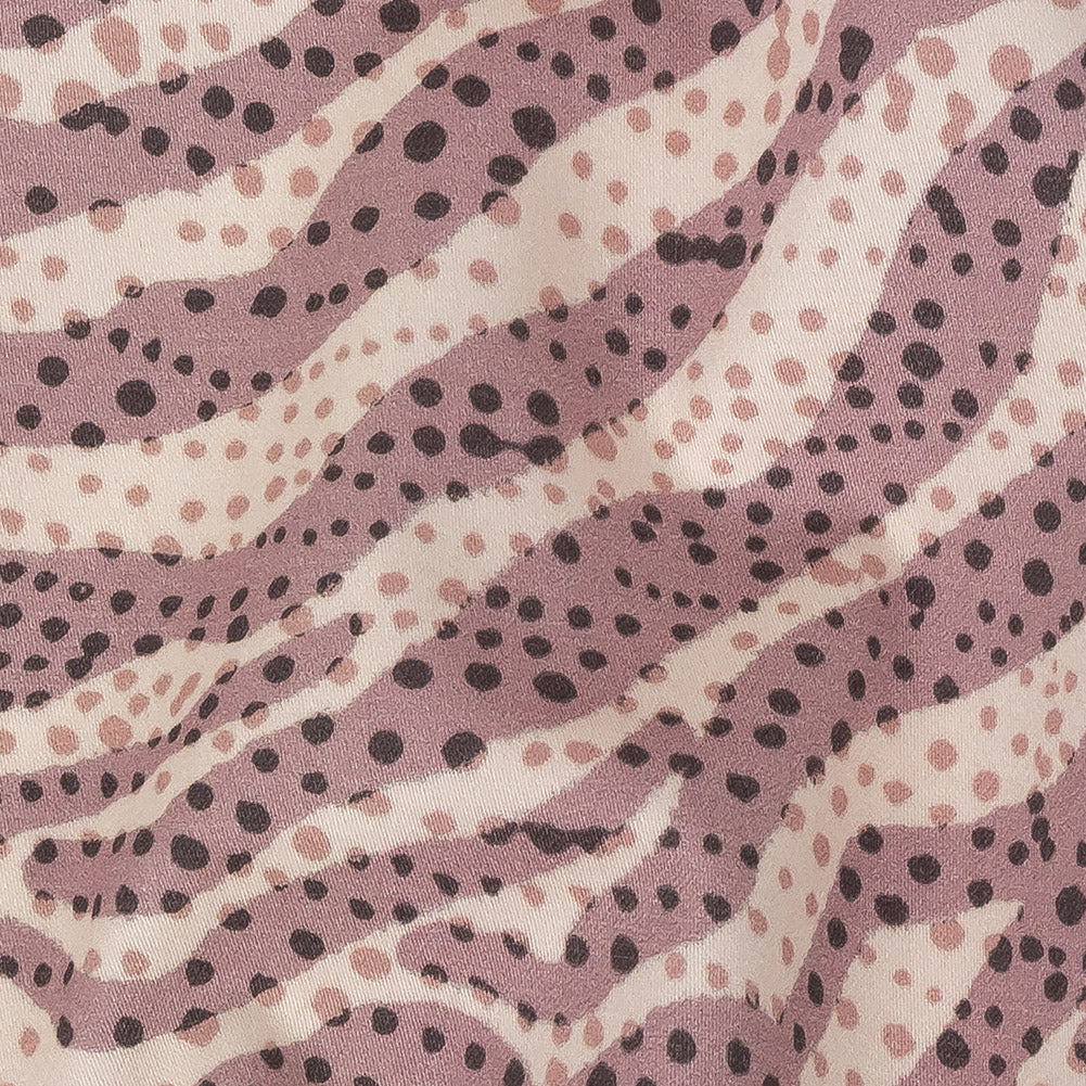 Mood Exclusive Spotted in Stripes Stretch Cotton Sateen Detail