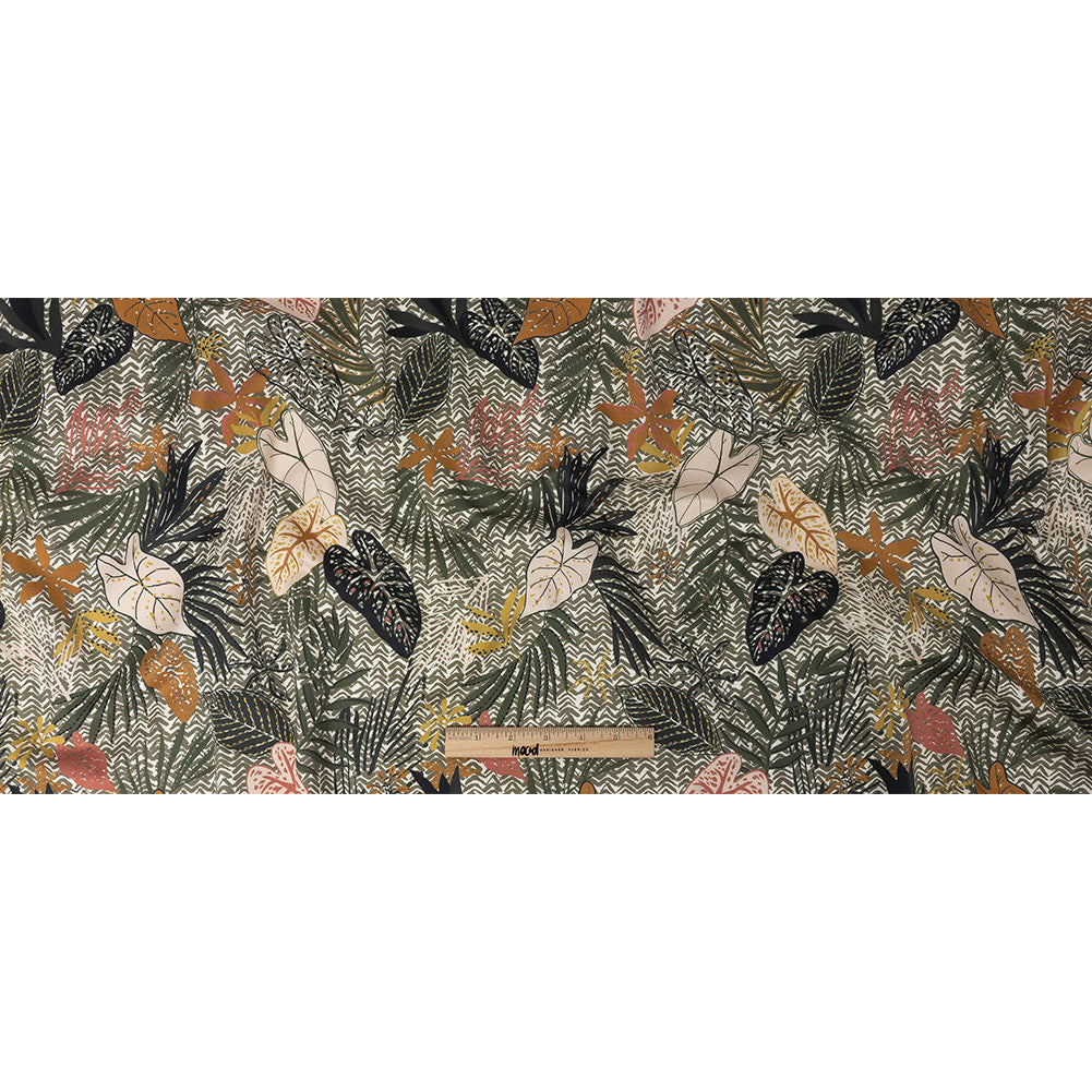 Mood Exclusive Fronds Askew Stretch Cotton Sateen Full