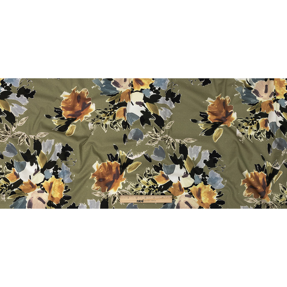 Mood Exclusive Anatine Arrangement Stretch Cotton Poplin Full