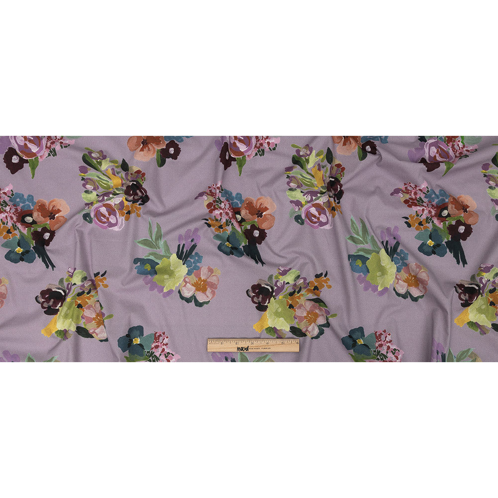 Mood Exclusive Lilac Proper Perfume Stretch Cotton Poplin Full