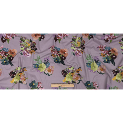 Mood Exclusive Lilac Proper Perfume Stretch Cotton Poplin Full