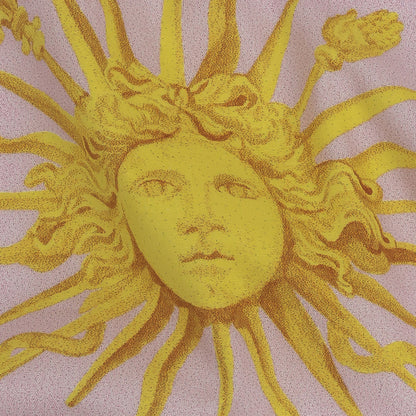 Mood Exclusive Rays of Gold Stretch Cotton Poplin Detail