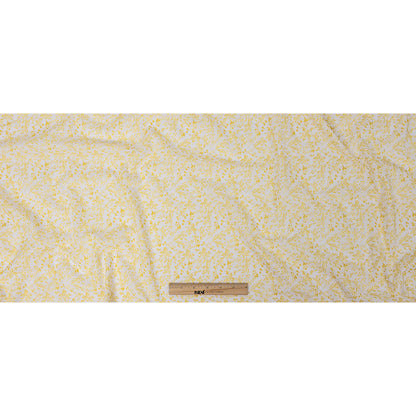 Mood Exclusive Yellow Branching Elegance Swiss Dot Full