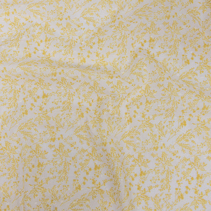 Mood Exclusive Yellow Branching Elegance Swiss Dot