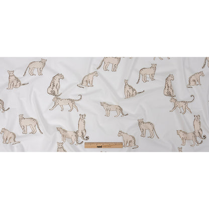 Mood Exclusive Beige Leopards of Languor Cotton Poplin Full