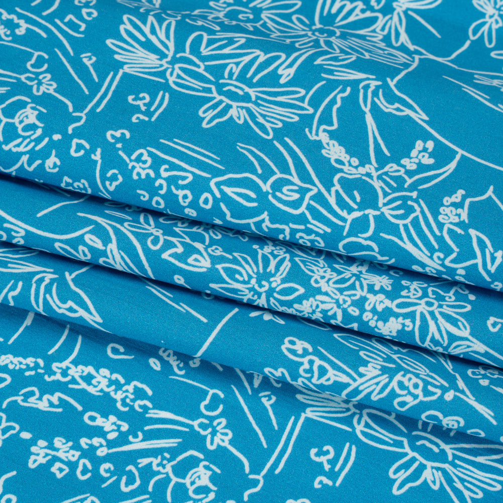 Mood Exclusive Potted Pleasantries Cotton Poplin Folded