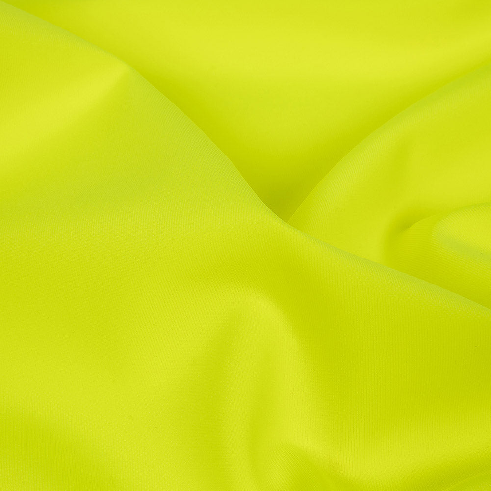 Compression Swimwear Tricot, UV Protective with Aloe Vera Microcapsules - Neon Yellow - Caye Collection Detail