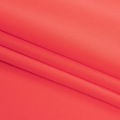 Compression Swimwear Tricot, UV Protective with Aloe Vera Microcapsules - Neon Coral - Caye Collection Folded