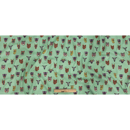Mood Exclusive Seafoam Hide-and-Seek Stretch Brushed Cotton Twill Full