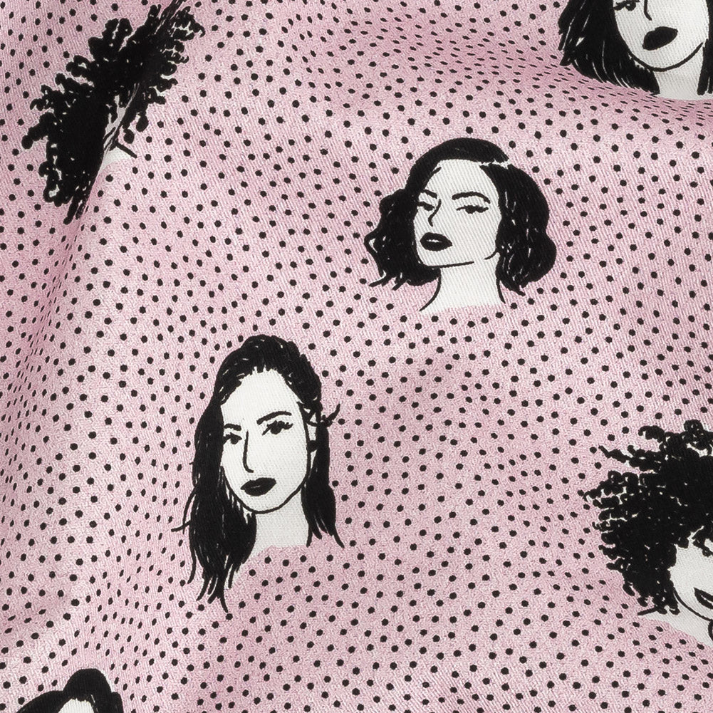 Mood Exclusive Hairspray Stretch Brushed Cotton Twill Detail