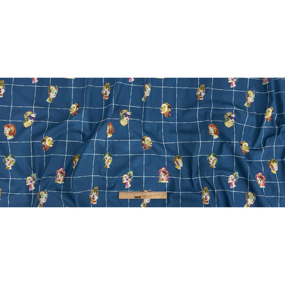 Mood Exclusive Bright Blue Outside the Box Stretch Brushed Cotton Twill Full