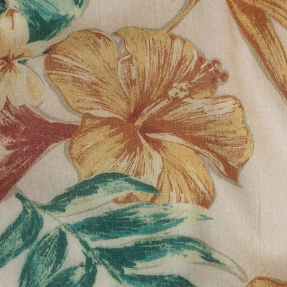 Mood Exclusive Foliage Infatuation Crinkled Cotton Voile Detail