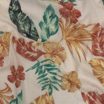 Mood Exclusive Foliage Infatuation Crinkled Cotton Voile