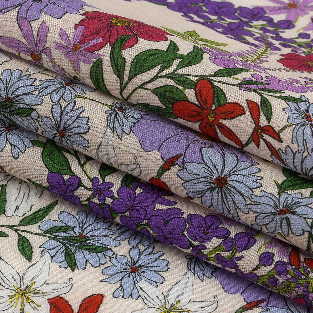 Mood Exclusive Lille Blomst Cotton Voile Folded