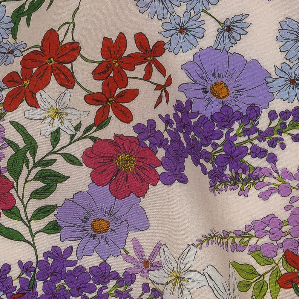 Mood Exclusive Lille Blomst Cotton Voile Detail