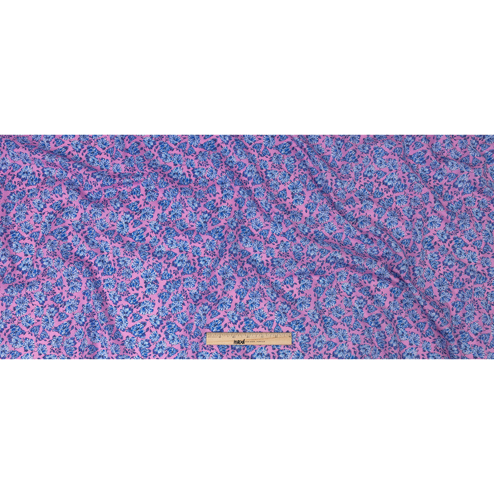 Mood Exclusive Pink Parisian Perennials Cotton Voile Full