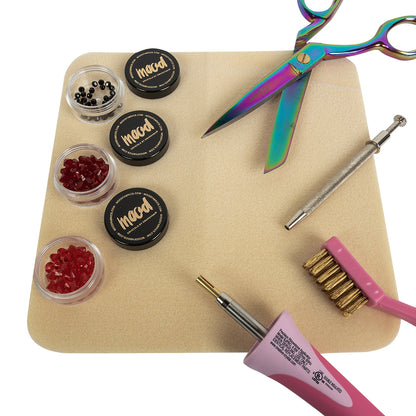 8x8" Mini Nylon Foam Bead Mats - 2 Pack Full