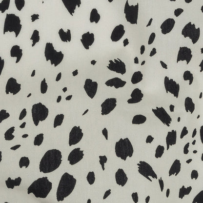 Mood Exclusive Off-White Dappled Daring Cotton Poplin Detail