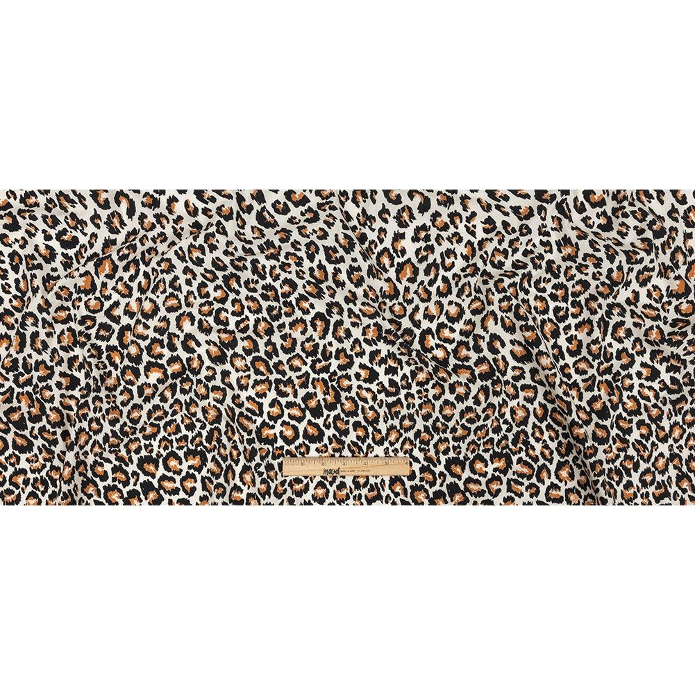 Mood Exclusive Ivory and Caramel Predator's Pride Cotton Poplin Full