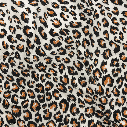 Mood Exclusive Ivory and Caramel Predator's Pride Cotton Poplin