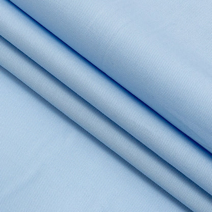 Super Fine Egyptian Cotton Twill, Spill-Resistant - Egyptian Blue - Splashproof Collection
